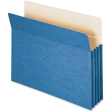 Smead Drop Front Panel Colored File Pockets