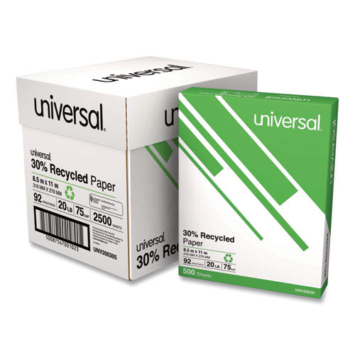 PAPER,20#,30% RECY,5RM,WH