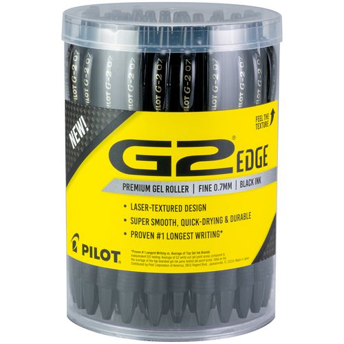 PEN,G2 EDGE,36CT/TUB,BK