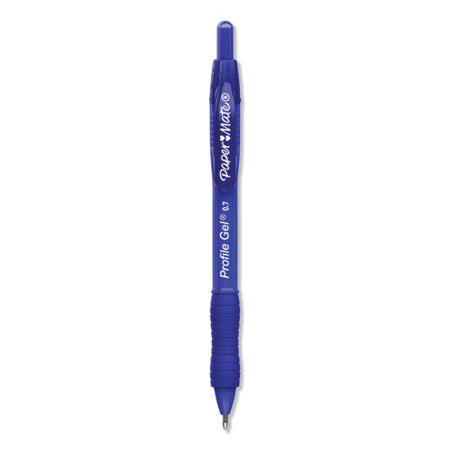 PEN,GEL,0.7MM,12/PK,BE