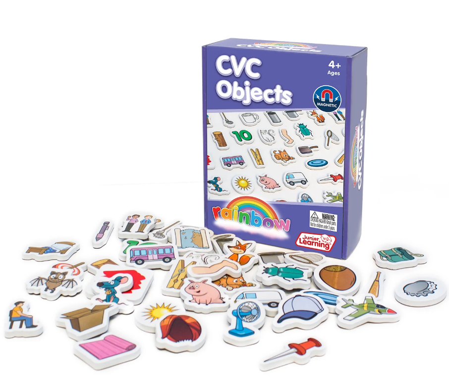Junior Learning Rainbow CVC Magnetic Foam Objects (JL 641)