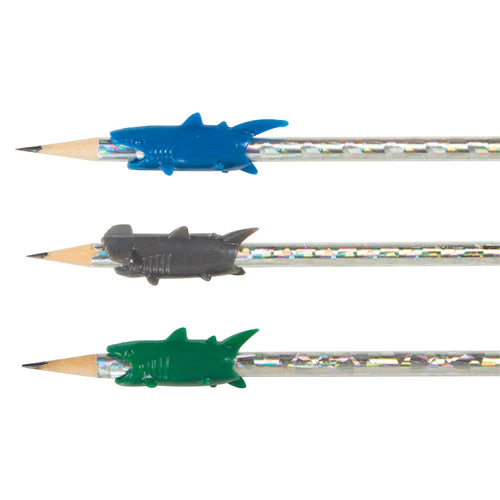 Raymond Geddes,Shark Pencil Grip (RG 70957)Hammerhead-Sea Blue