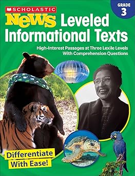 Scholastic News Leveled Informational Texts, Grade 3 (SC 828473)