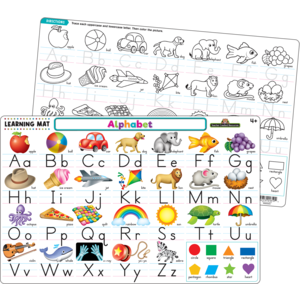 Teacher Created Alphabet Learning Mat (TCR 21012)