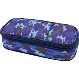 Teacher Created Blue Camo Pencil Case (TCR 6126)