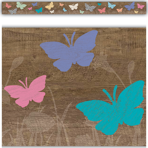 Teacher Created Home Sweet Classroom Spring Straight Border Trim (TCR 8552)