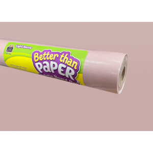 Teacher Created Light Mauve Better Than Paper Bulletin Board Roll, 4' x 12' (TCR 77411)