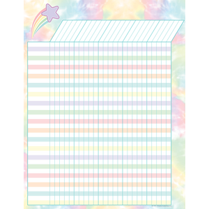 Teacher Created Pastel Pop Incentive Chart, 17" x 22" (TCR 7475)