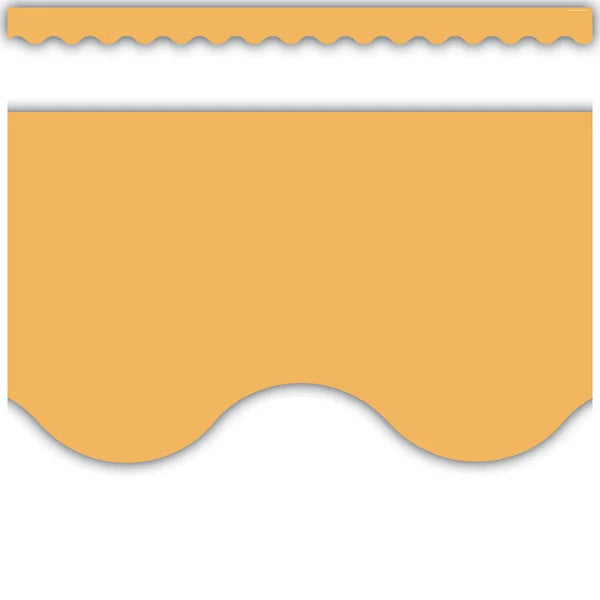 Teacher Created Resources Golden Sun Scalloped Border Trim (TCR 9243)