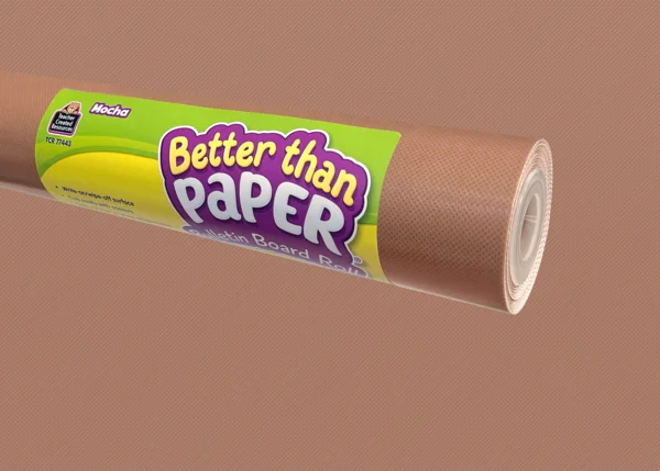 Teacher Created Resources Mocha Better Than Paper Bulletin Board Roll (TCR 77443)