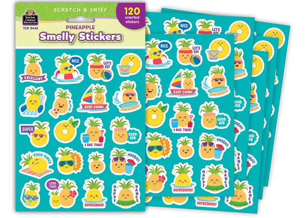Teacher Created Resources Pineapple Smelly Stickers (TCR 9445)