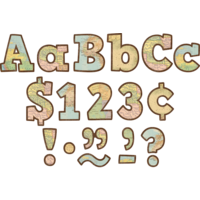 Teacher Created Travel the Map Bold Block Letters (TCR8575)