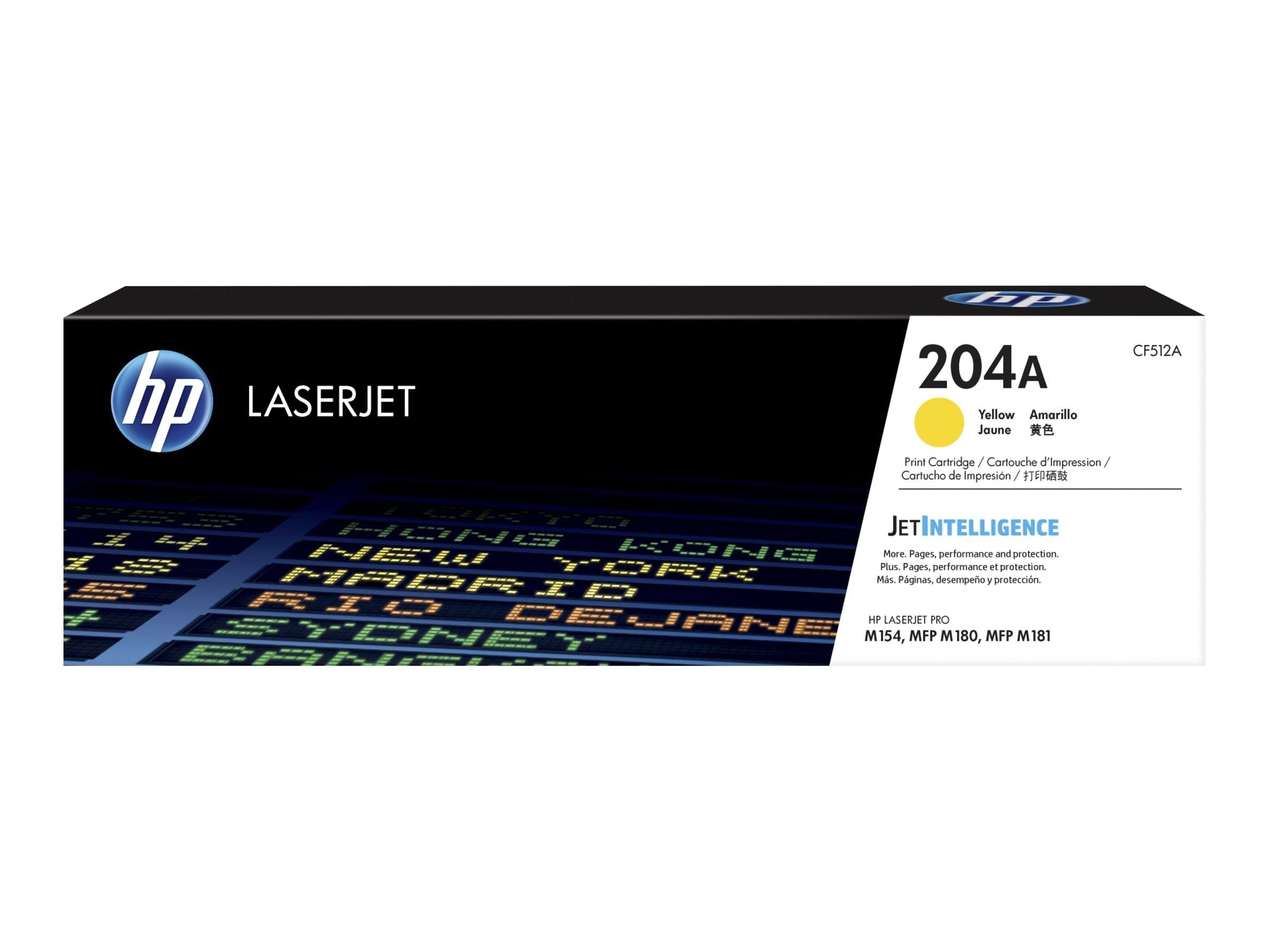 HP 204A YELLOW TONER CARTRIDGE