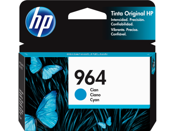 HP 964 CYAN ORIGINAL INK CARTRIDGE