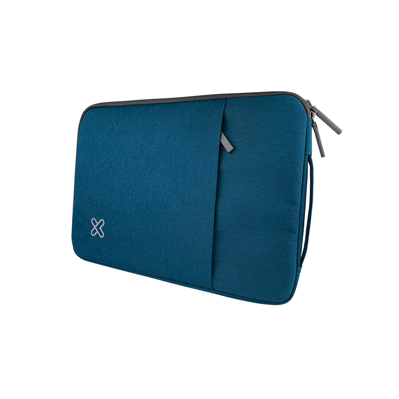 KLIP XTREME NOTEBOOK SLEEVE 15.6" POLYESTER BLUE W/POCKET