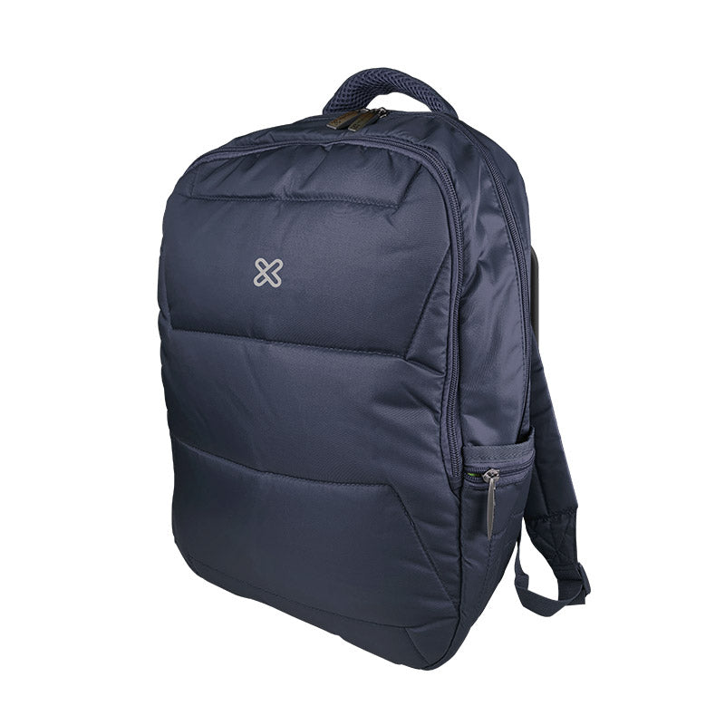 KLIPX MONACO LAPTOP BACKPACK - 15.6" NYLON BLUE