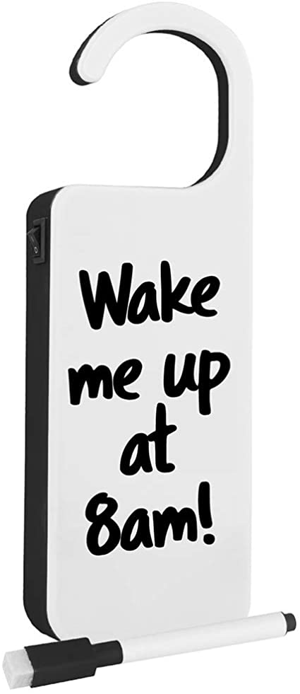 LIGHT UP WRITE YOUR OWN MESSAGE DOOR HANGER