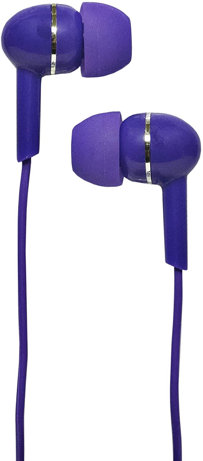 MAGNAVOX SHUFFLE PURPLE IN-EAR EARBUDS