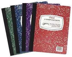 MEAD COLOUR MARBLE COMPOSITION BOOK