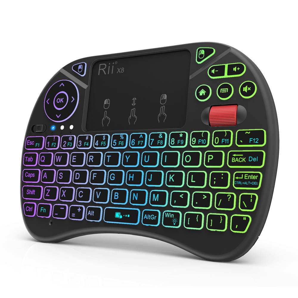 MULTI-DEVICE WIRELESS KEYBOARD WITH RGB BACKLIGHT