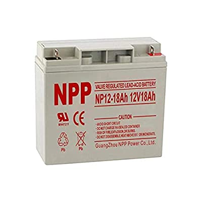 NPP 12V 18AMP MAINTENNACE FREE BATTERY