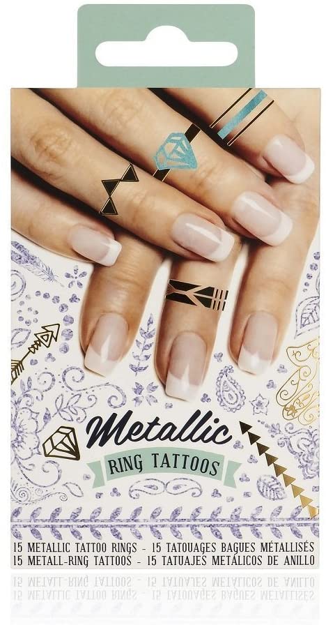 RINGS METALLIC TATTOO