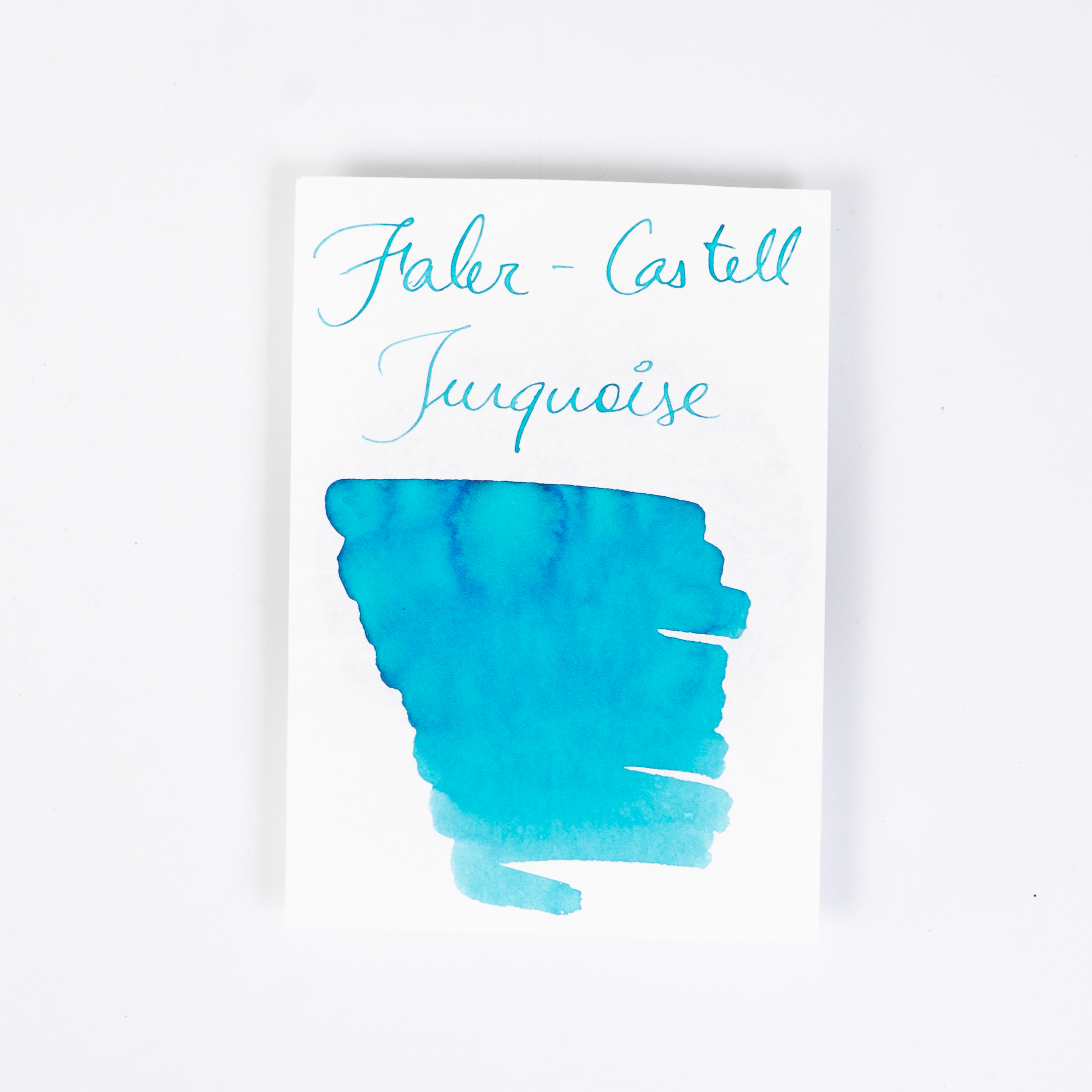 Graf von Faber-Castell Turquoise Bottled Ink (75ml)