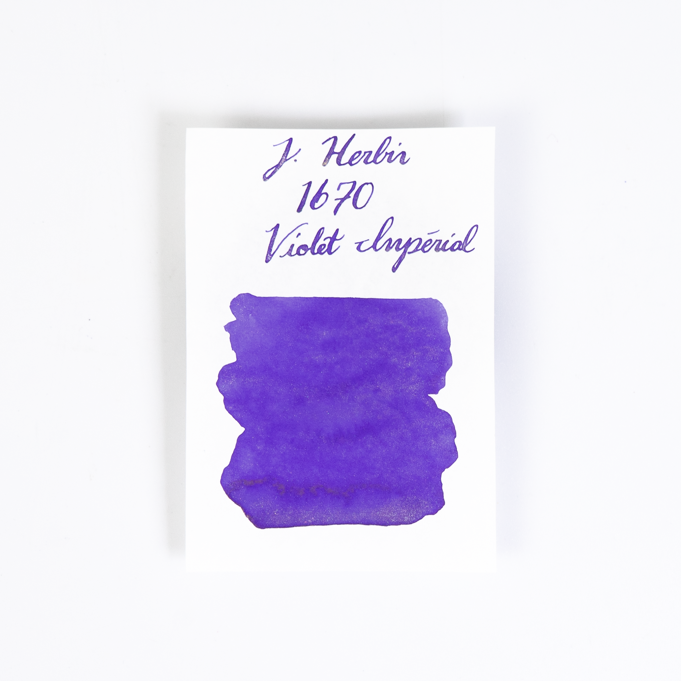 J. Herbin 1670 Violet Imperial 50ml Bottled Ink