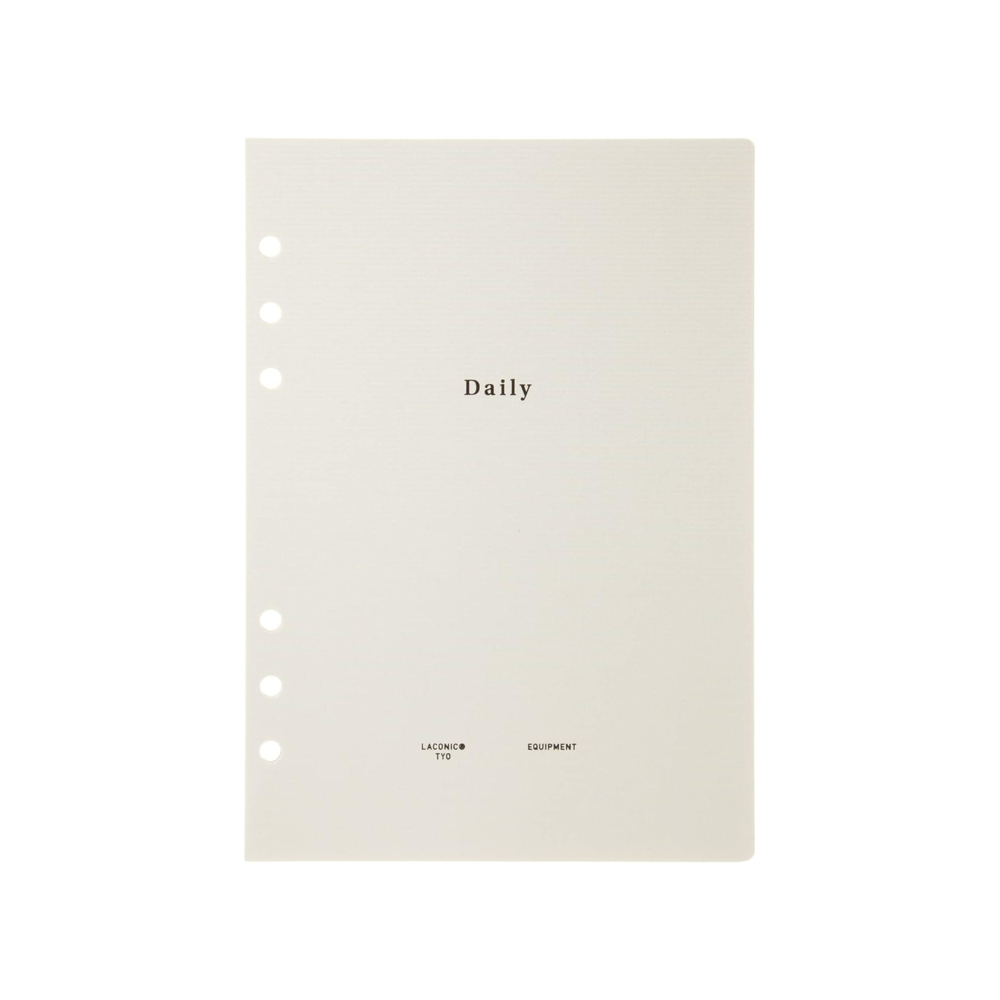 Laconic Style Notebook Refill - Daily