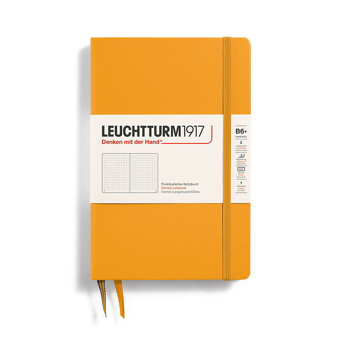 Leuchtturm1917 Paperback B6  Hardcover Dotted Notebook - Rising Sun
