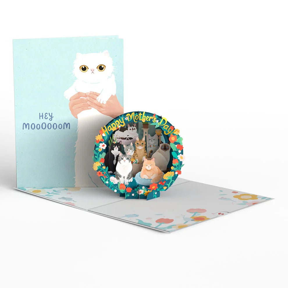 Lovepop Pop-Up Card - Cat Mom Mother's Day