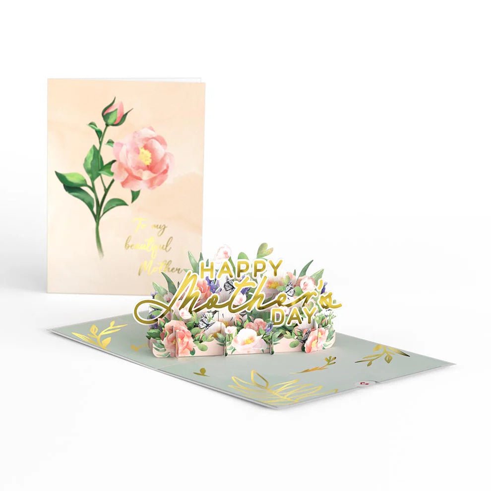 Lovepop Pop-Up Card - Mother's Day Peonies