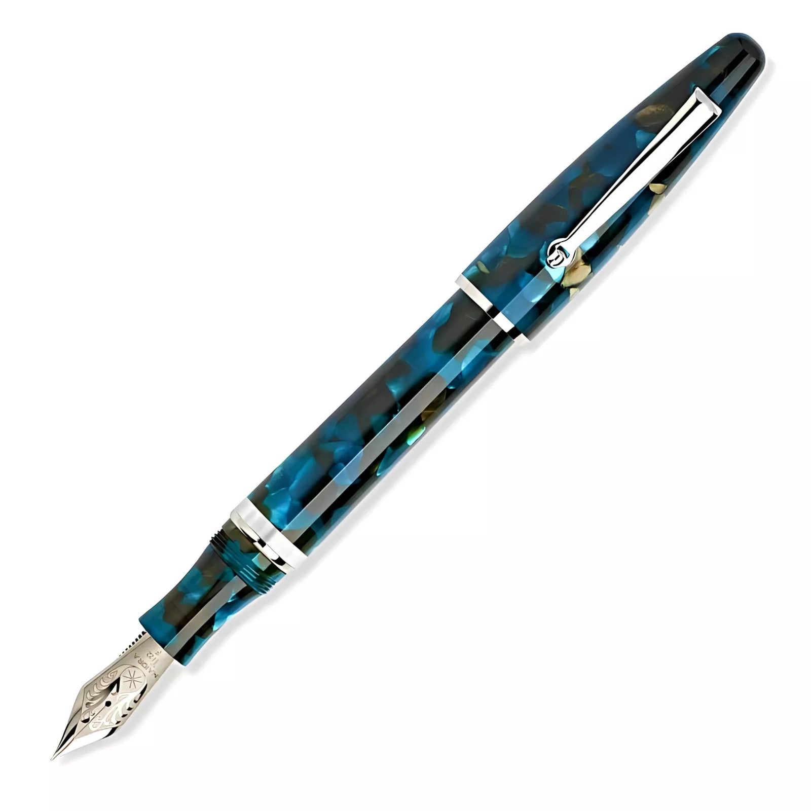 Maiora Ultra Ogiva Ti22 Fountain Pen - Teti Blue (Limited Edition)Fine