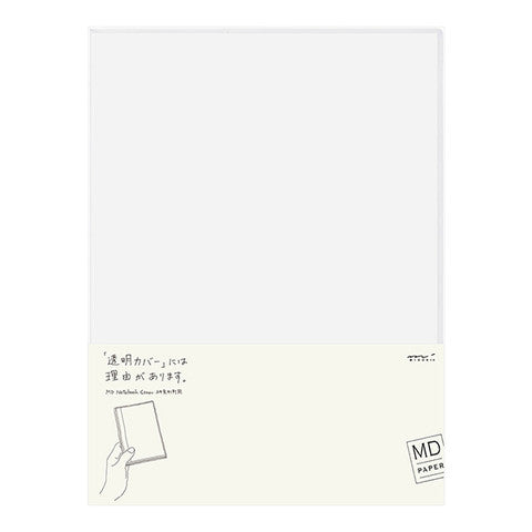 Midori MD A4 Notebook Cover - Clear