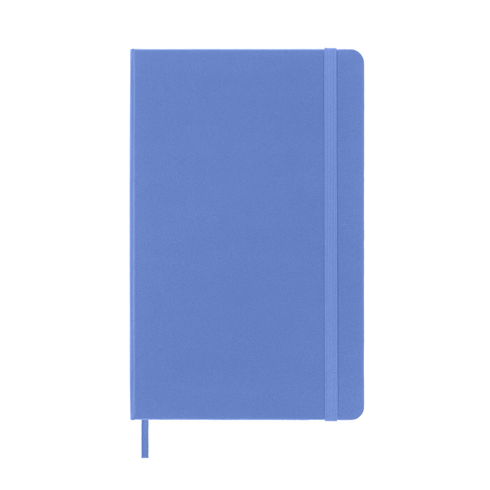 Moleskine Large Hardcover Classic Ruled Notebook - Hydrangea Blue