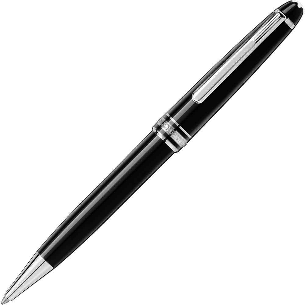 Montblanc Ballpoint - Black with Platinum Trim - (Meisterstck Classique)
