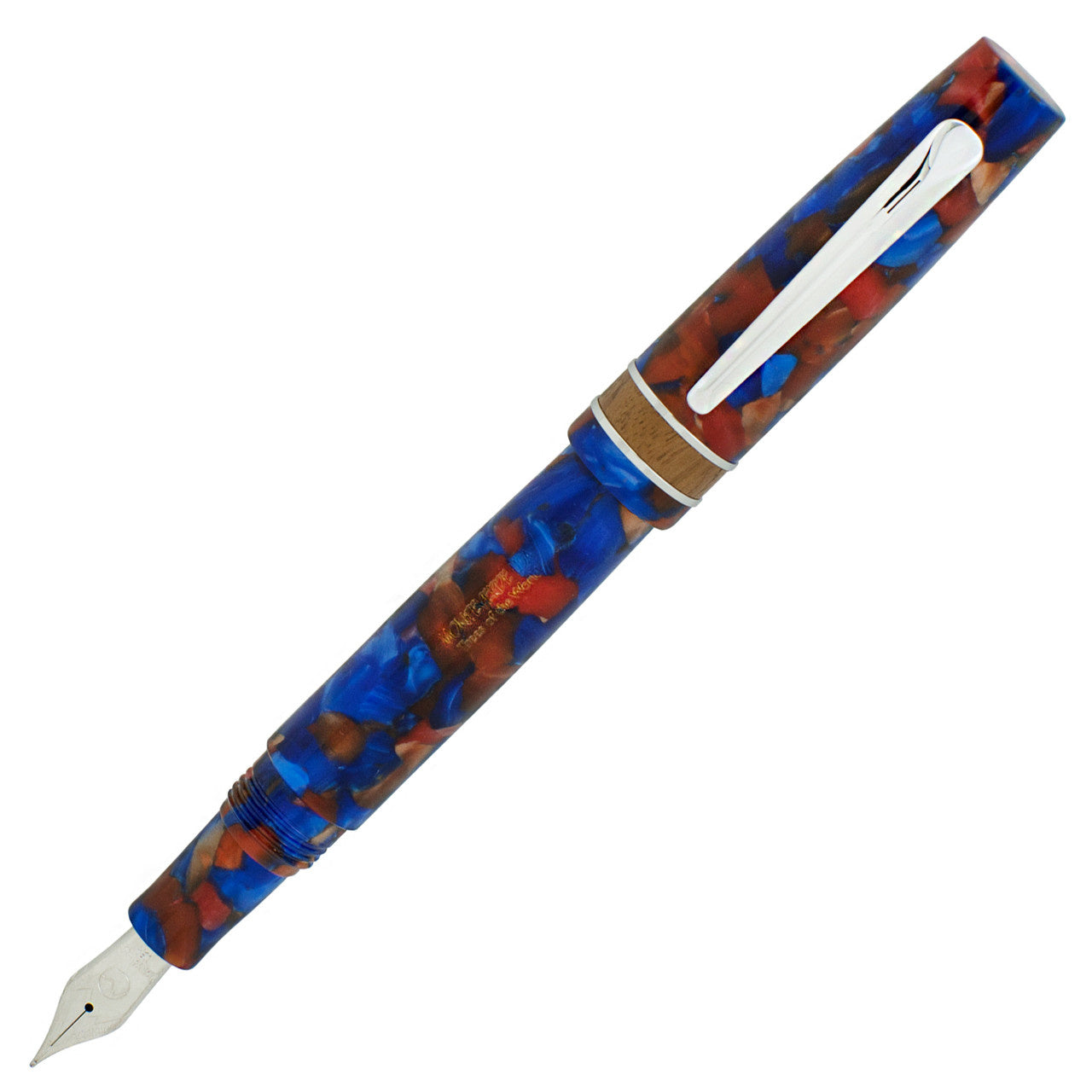 Monteverde Trees of the World Fountain Pen - Dragon Tree (Blue/Brown)Extra-Fine