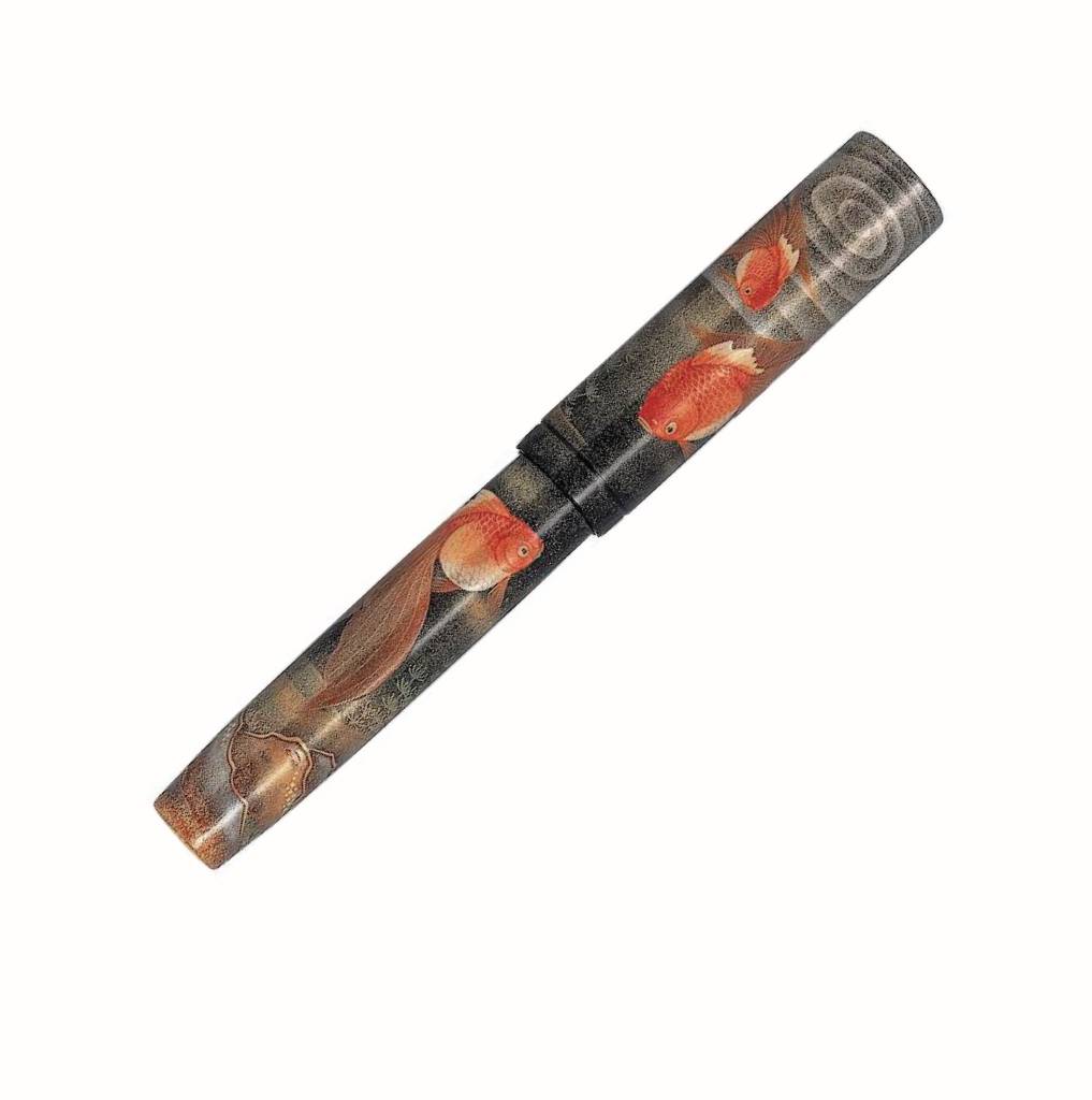 Namiki Emperor Maki-e Fountain Pen - GoldfishGoldfish / Fine Medium