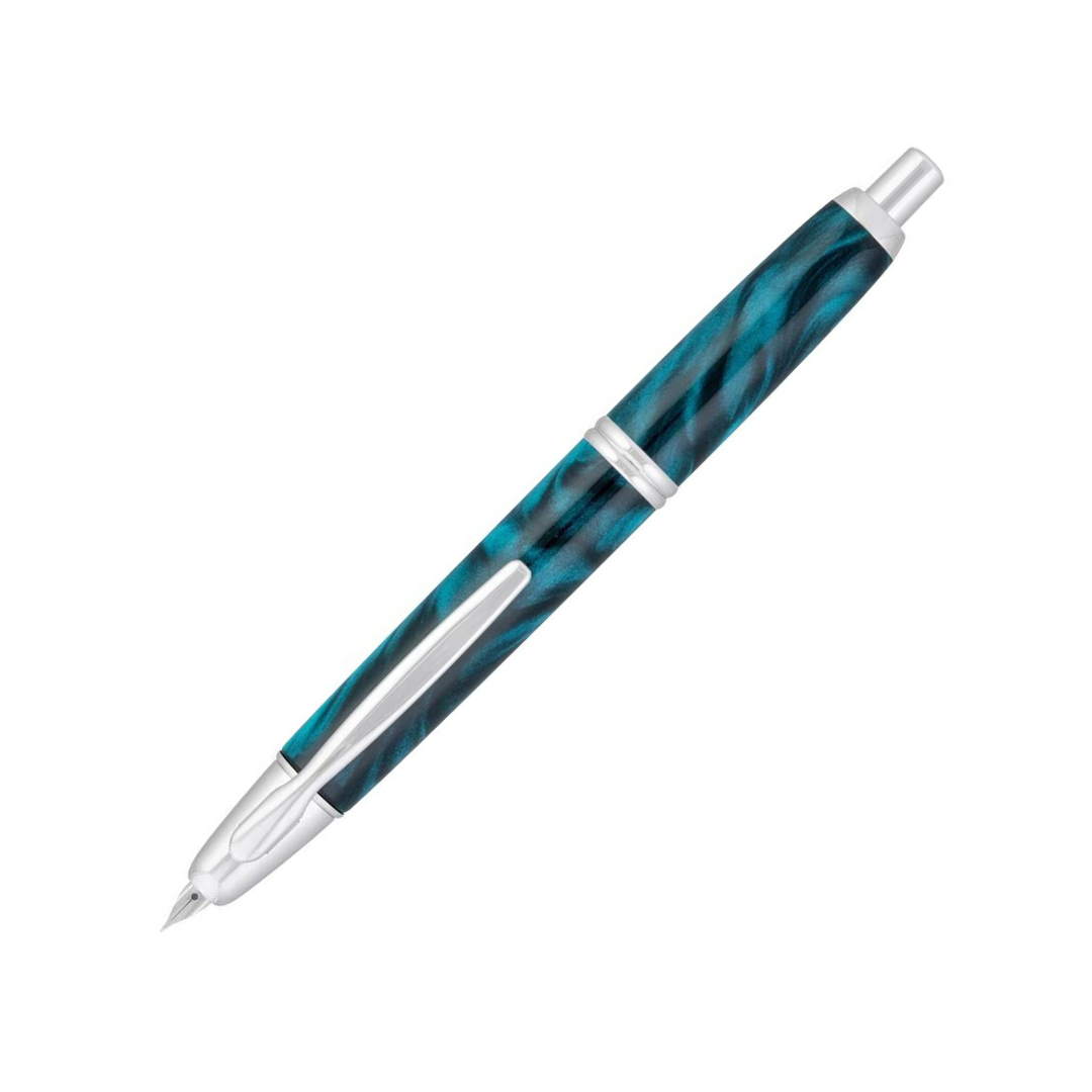Pilot Vanishing Point SE Fountain Pen - Marble GreenExtra-Fine