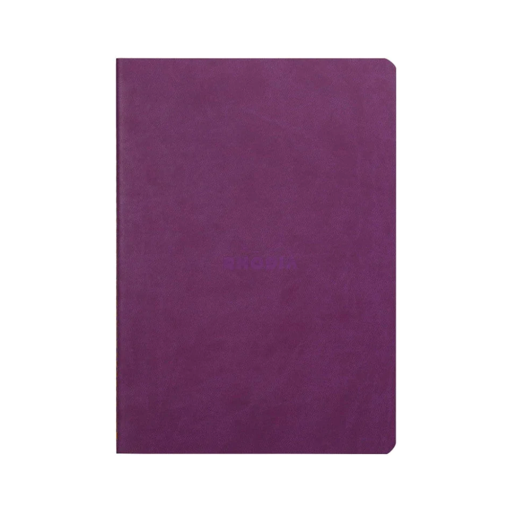 Rhodia A5 Dot Grid Sewn Spine Notebook - Purple