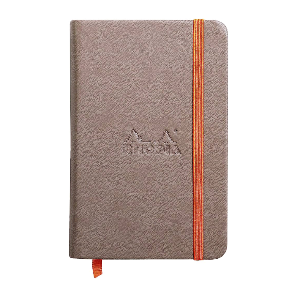 Rhodia Rhodiarama Webnotebook A5 Lined Hardcover - Taupe