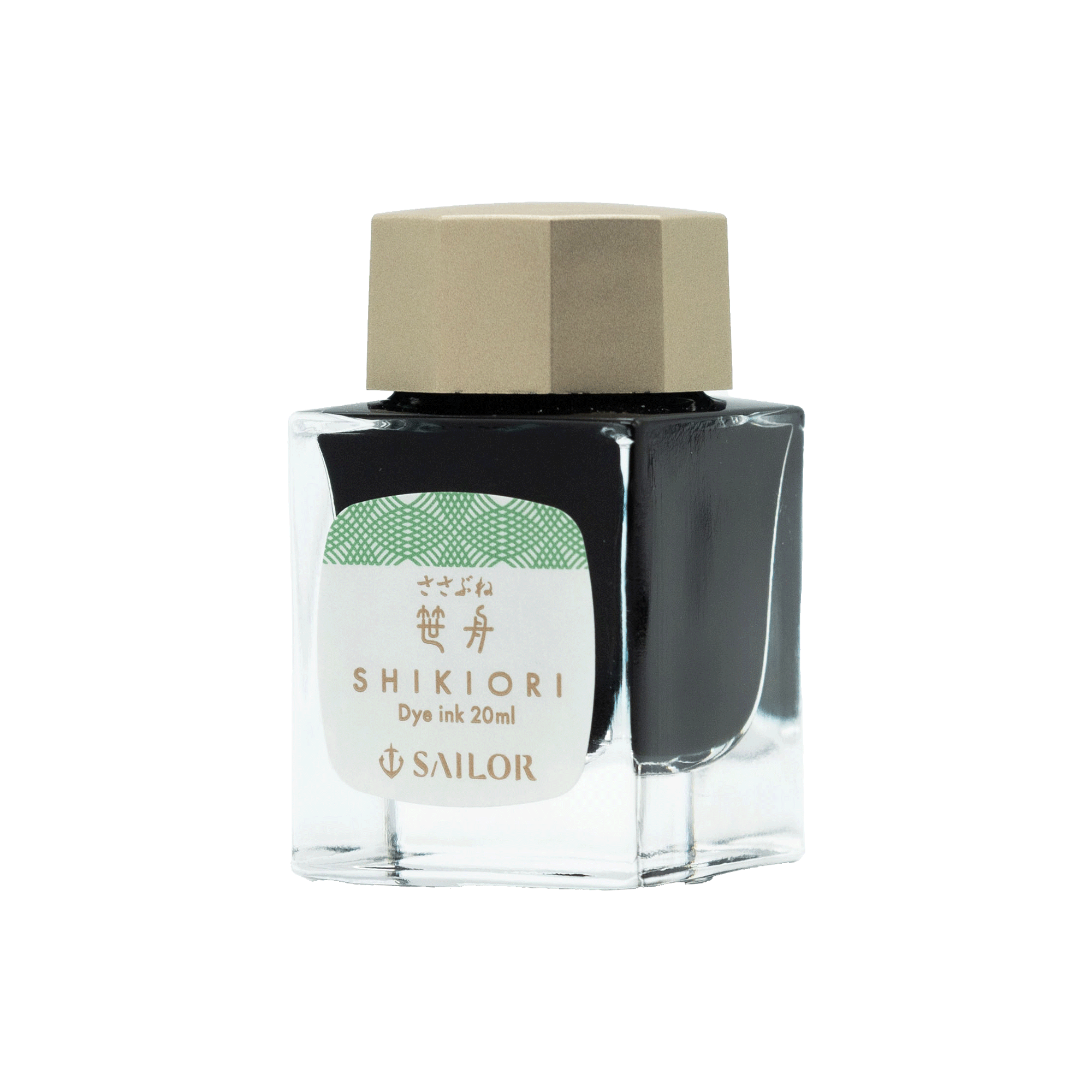 Sailor Shikiori Kusa Aobi Sasabune - 20ml Bottled Ink