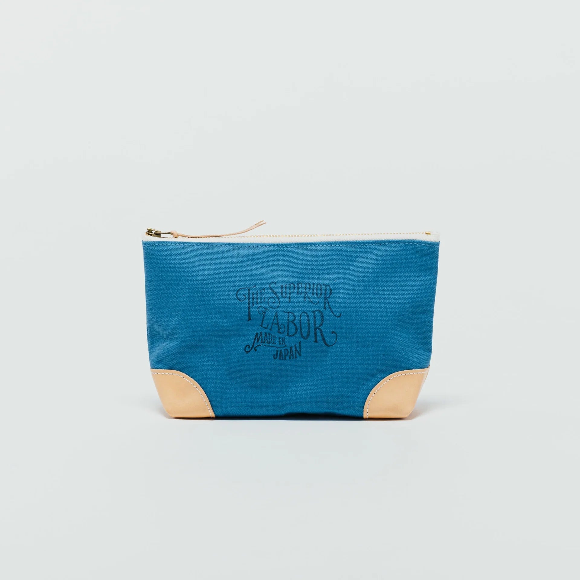 The Superior Labor #03 Color Canvas Pouch - Blue