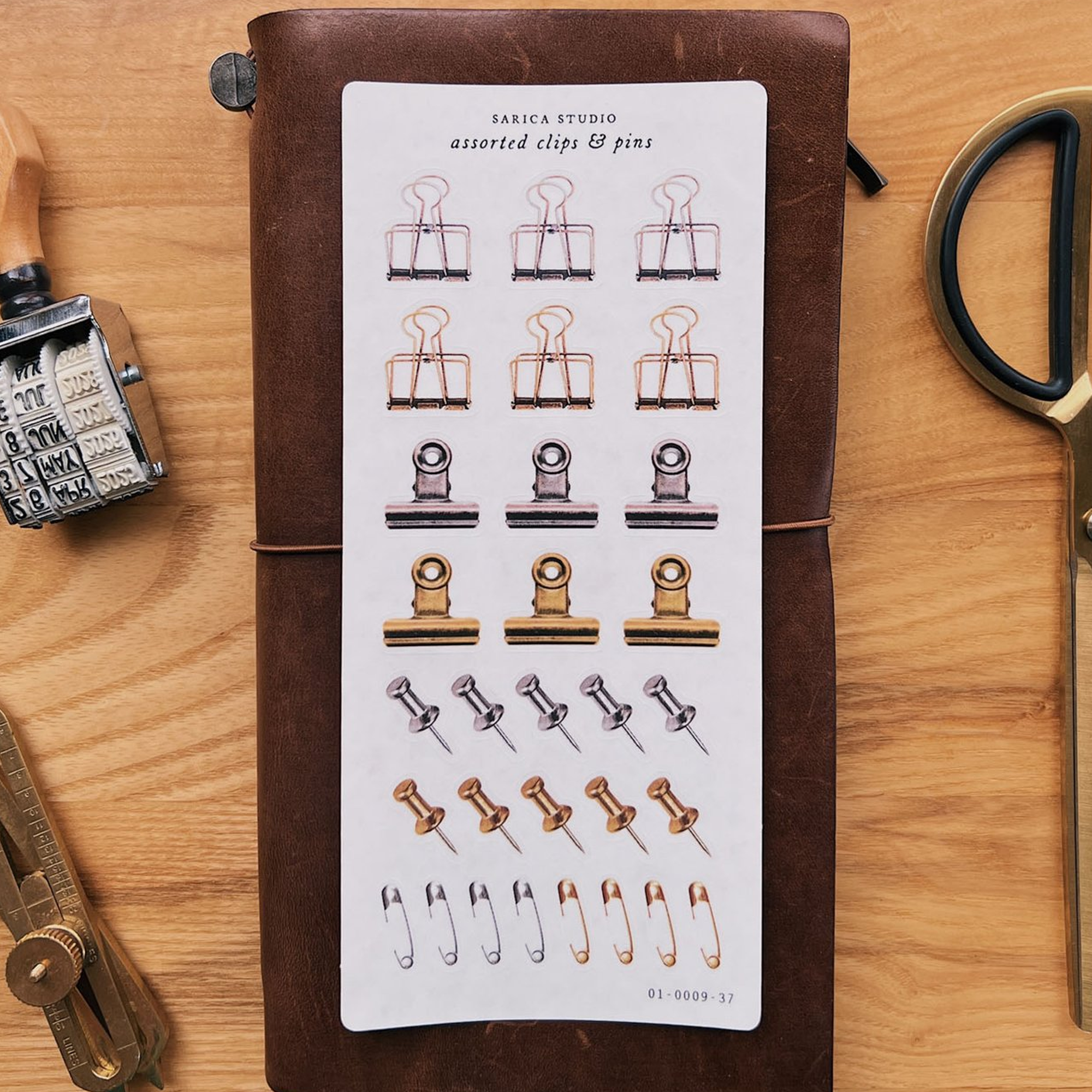 Sarica Studio Stickers - Clips & Pins