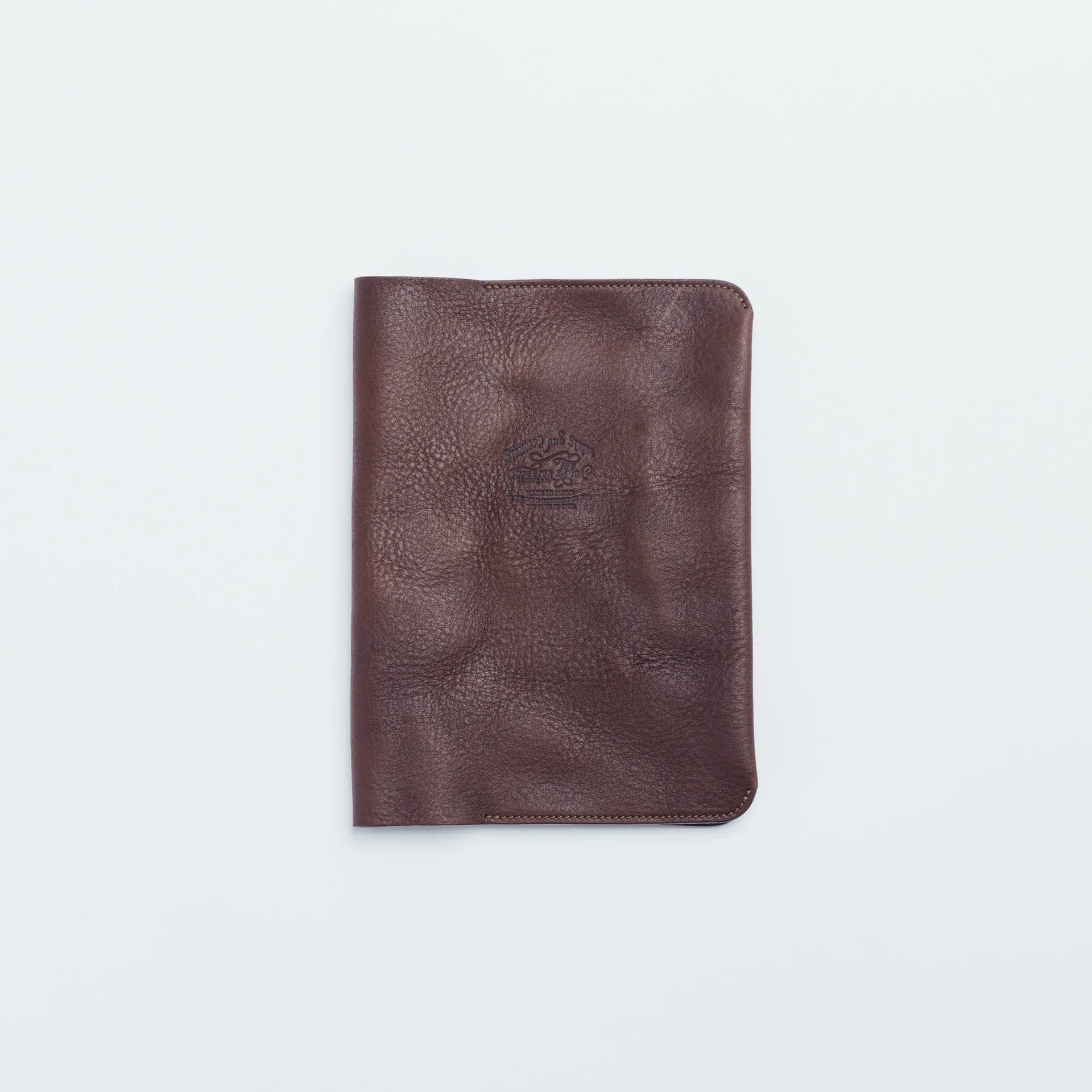 The Superior Labor A5 Oil Leather Notebook Cover - Dark Brown