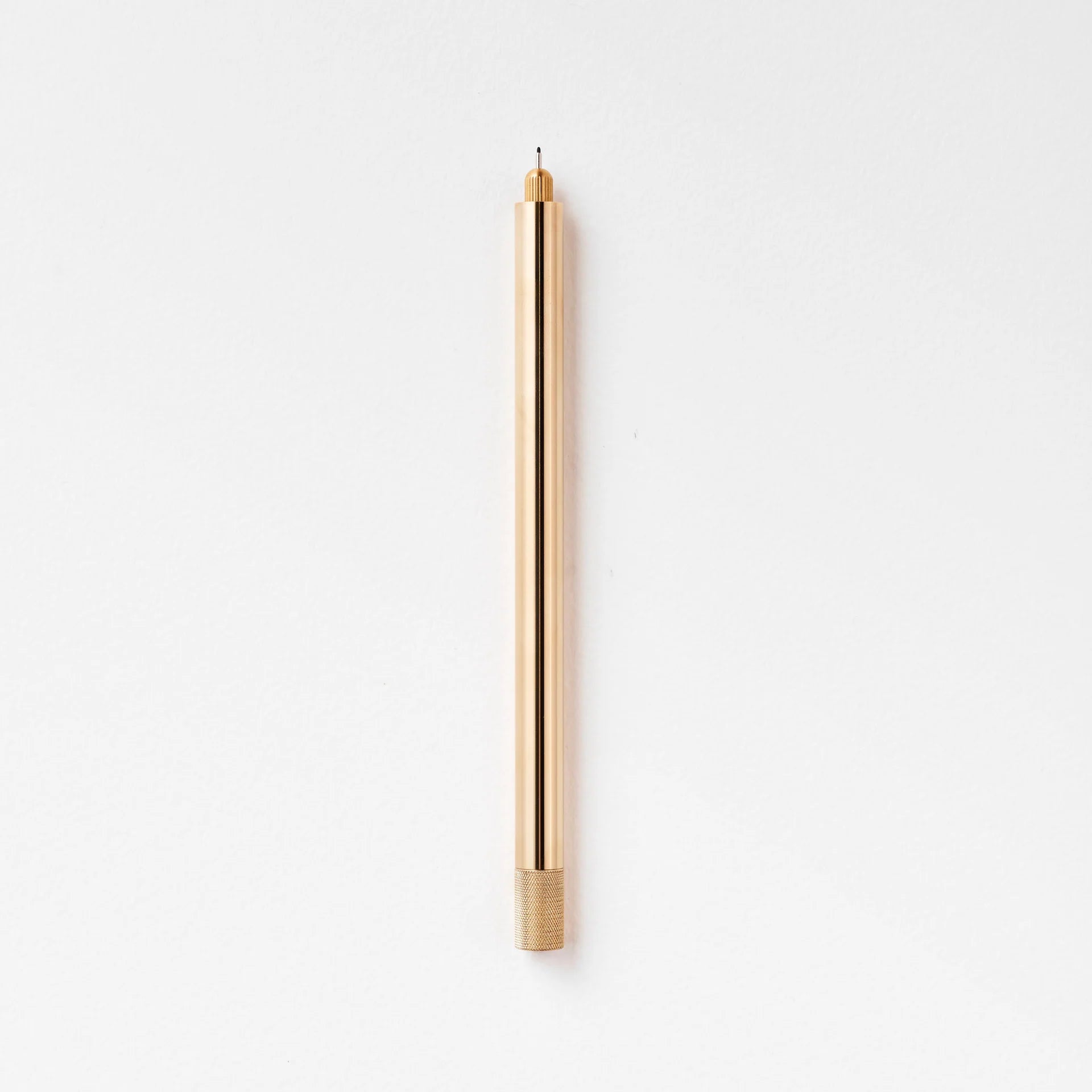 Tom's Studio Lumos Pro The Infinitely Refillable Pen - All Brass (Single Tip)