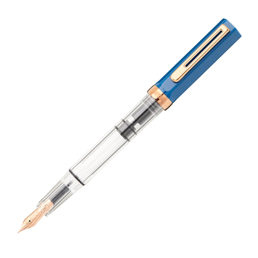 TWSBI ECO Fountain Pen  - Indigo Blue with Bronze TrimExtra Fine