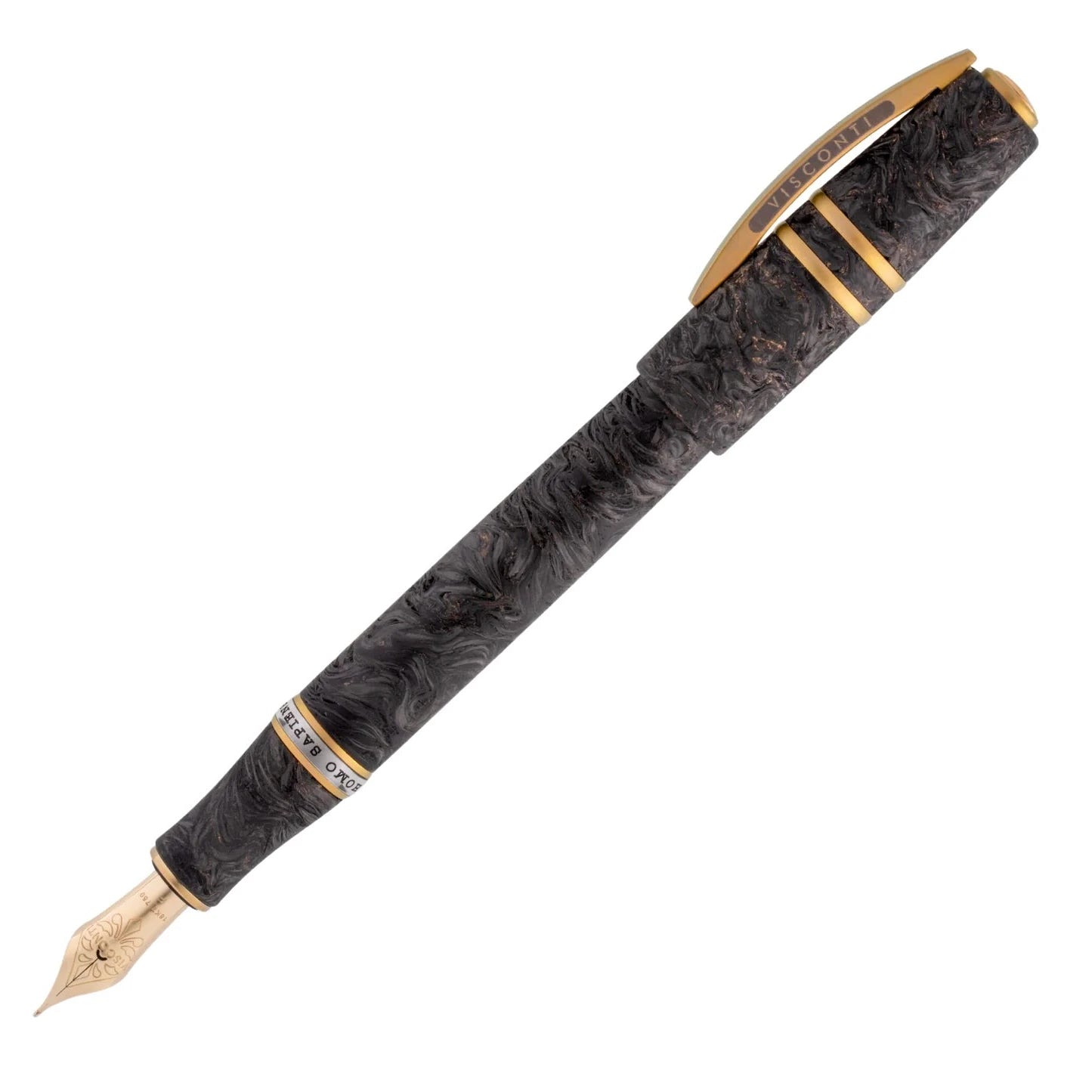 Visconti Homo Sapiens Fountain Pen - Carbon Moir (Limited Edition)Extra-Fine