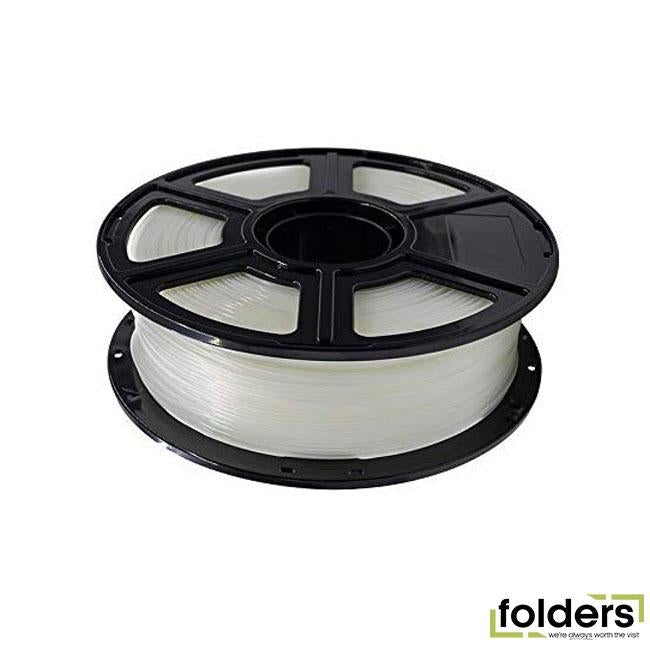 1.75mm clear flashforge pla filament 600g roll