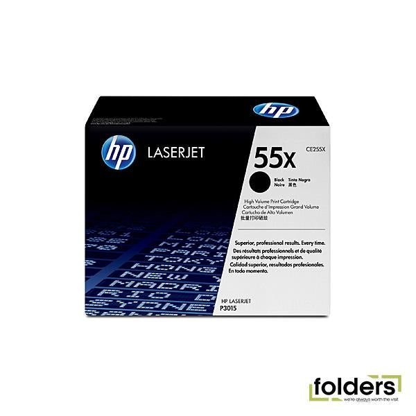 HP #55X Black Toner CE255X